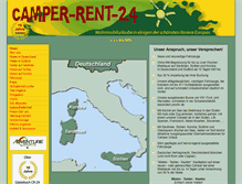 Tablet Screenshot of camper-rent-24.de